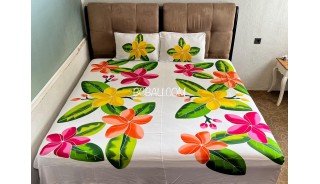 New Design Bedsheet Hand Painted Original by Balinese Artisans